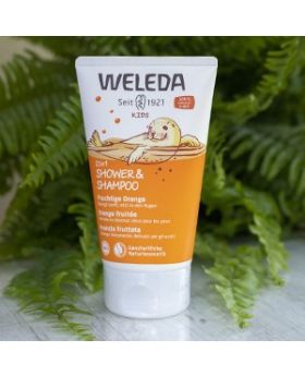 Weleda 2 v 1 sprchový krém a šampon Šťastný pomeranč 150ml