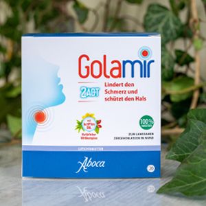 Golamir - pastilky na bolesti krku