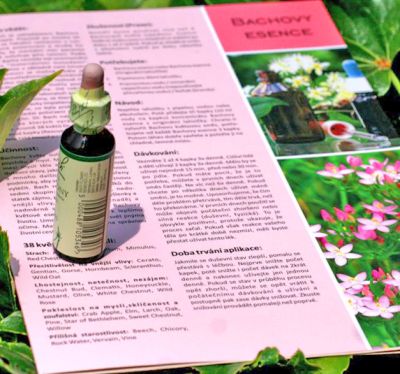 Bachovy květové esence 20 ml + příručka
