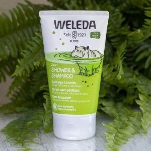 Weleda 2 v 1 sprchový krém a šampon Veselá limetka 150ml